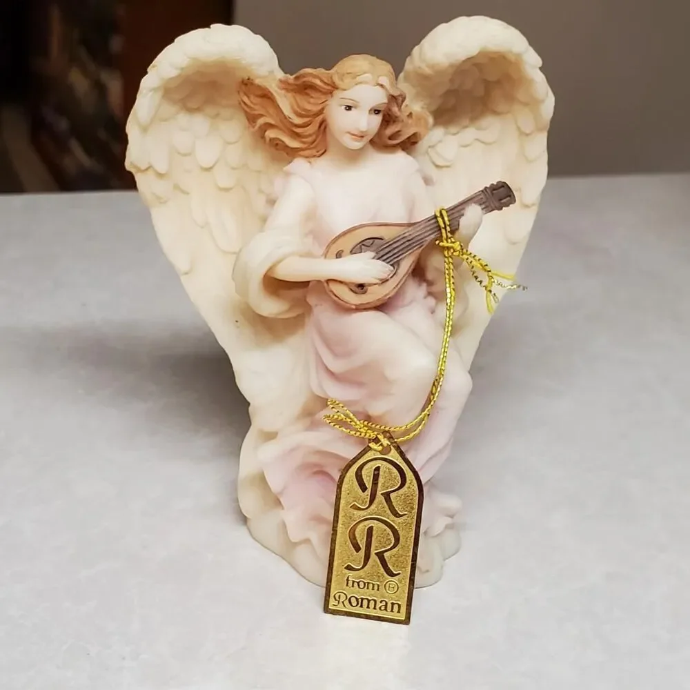 Seraphim Angels Lydia Winged Poet Vintage 1995 #63664 Roman Inc